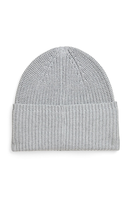 Polo Ralph Lauren czapka bawełniana dziecięca 323953210002 szary AW24