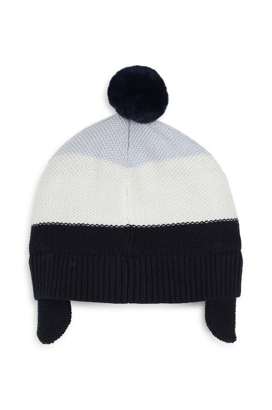 BOSS caciula de bumbac pentru copii J51540. bleumarin AW24