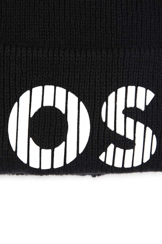 Băieți BOSS caciula de bumbac pentru copii J51564.54.56 negru