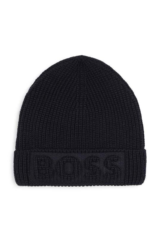 BOSS caciula din lana pentru copii imprimeu bleumarin J51565.52.54