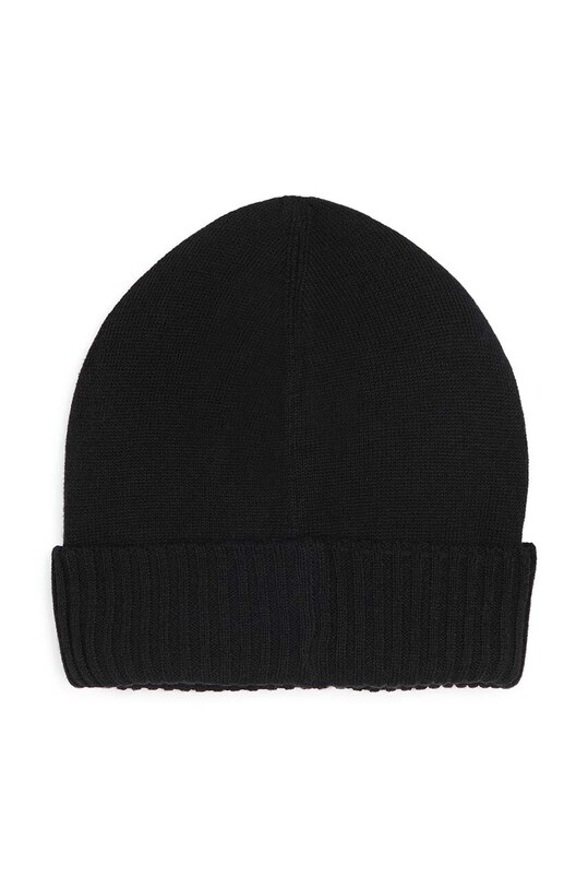 Дитяча шапка з домішкою вовни BOSS J51566.54.56 чорний AW24