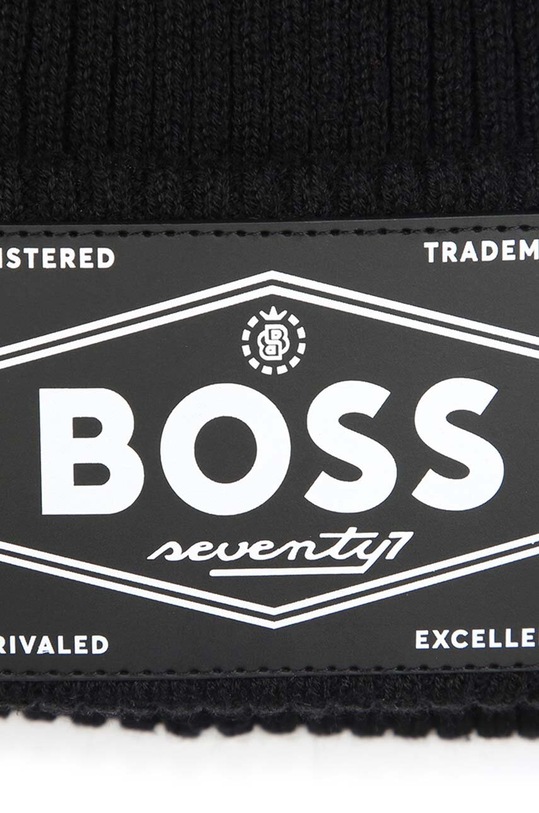 Chłopiec BOSS czapka dziecięca J51567.56.58 czarny