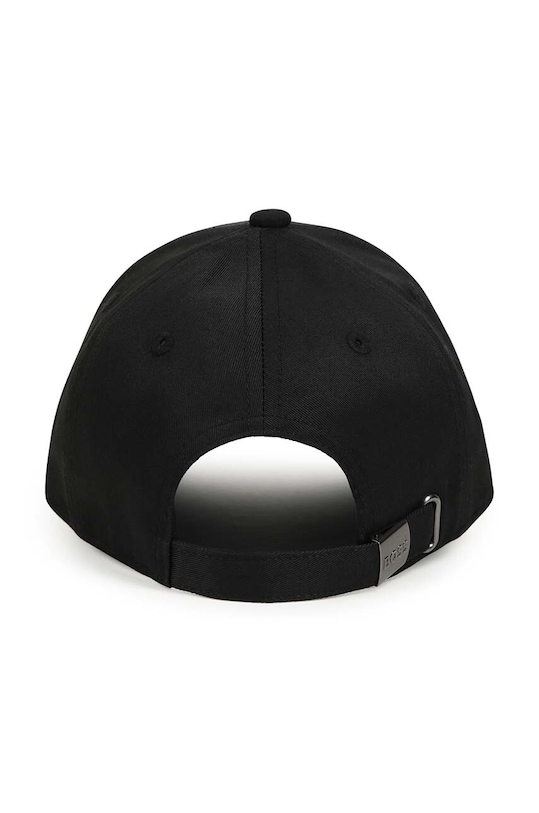 Dječja kapa sa šiltom BOSS J51571.52 crna AW24