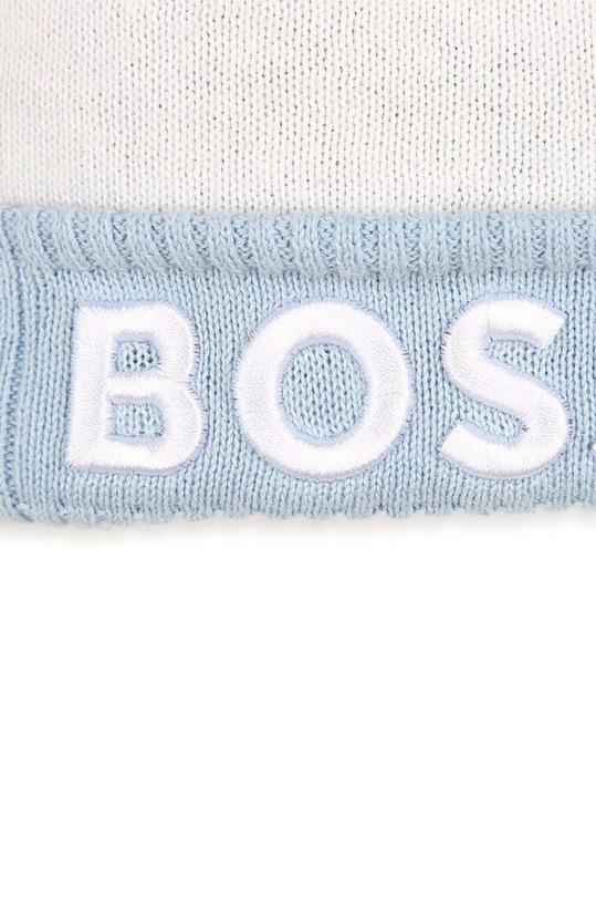 Chlapec Detská čiapka BOSS J51597.42.50 čierna