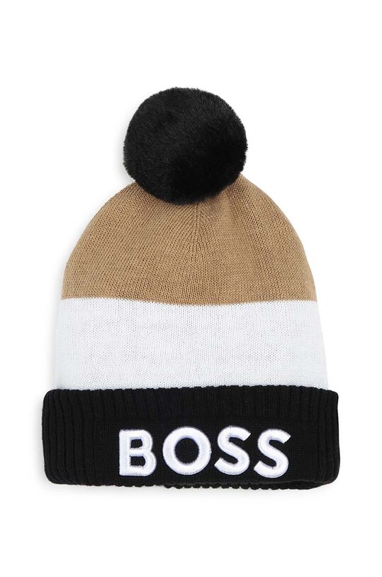 Дитяча шапка BOSS інші бежевий J51597.50.52