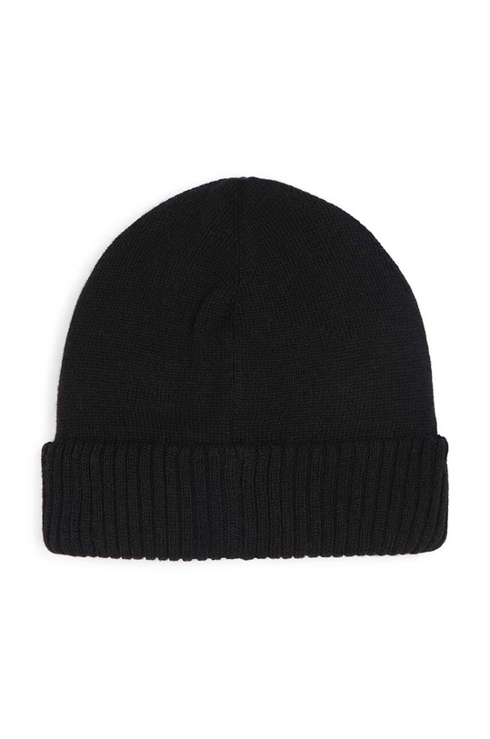 BOSS czapka z domieszką wełny dziecięca J51600.42.50 czarny AW24