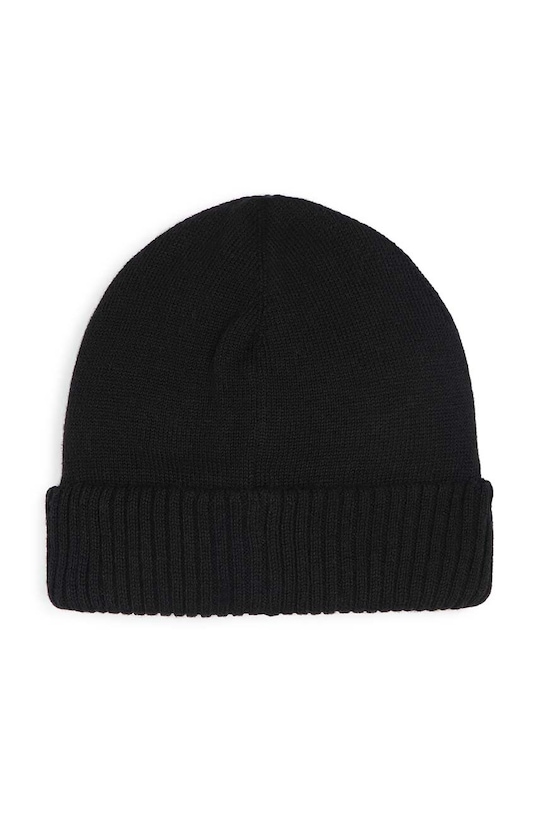 BOSS czapka z domieszką wełny dziecięca J51600.50.52 czarny AW24