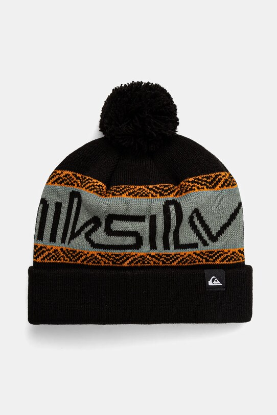 Quiksilver caciula copii SUMMIT BEANIE cu modele negru EQBHA03082