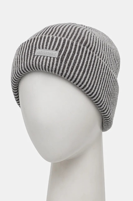 Abercrombie & Fitch czapka dziecięca KI212.4070 szary AW24