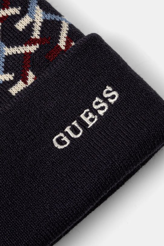 Guess cappello e scaldacollo bambini L4BZ02.Z2QP0.9BYH blu navy