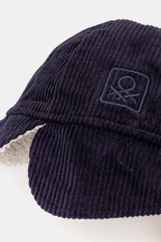 Дитяча шапка United Colors of Benetton 65QCGA019.P.Seasonal темно-синій AW24