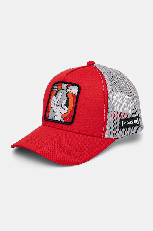 Capslab șapcă de baseball pentru copii CAPSLAB LOONEY 6NES altele rosu CL.LOO.3.BUG1