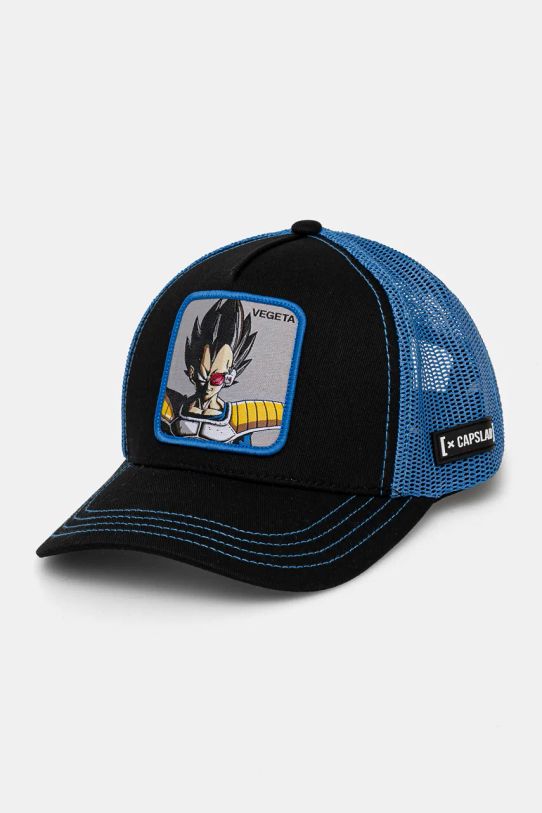 Дитяча кепка Capslab Dragon Ball Capslab Trucker аплікація блакитний CL.DBZ.3.VEGB