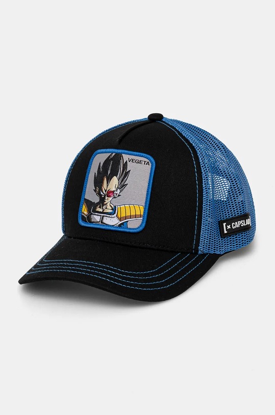 Detská baseballová čiapka Capslab Dragon Ball Capslab Trucker Rozprávkové postavičky modrá CL.DBZ.3.VEGB