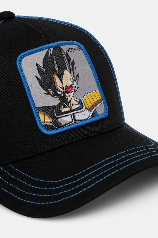 Chlapec Detská baseballová čiapka Capslab Dragon Ball Capslab Trucker CL.DBZ.3.VEGB modrá