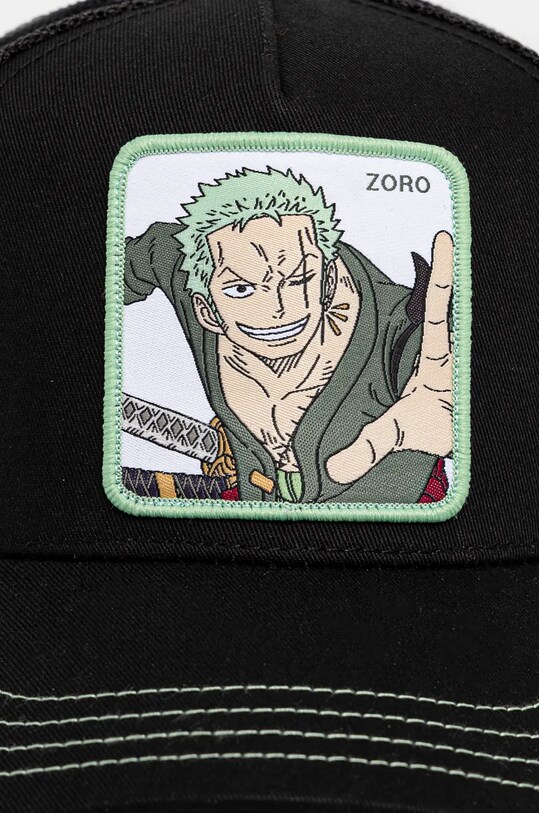 Детска шапка с козирка Capslab One Piece Capslab Trucker CL.OP1.3.ZOR2 черен AW24