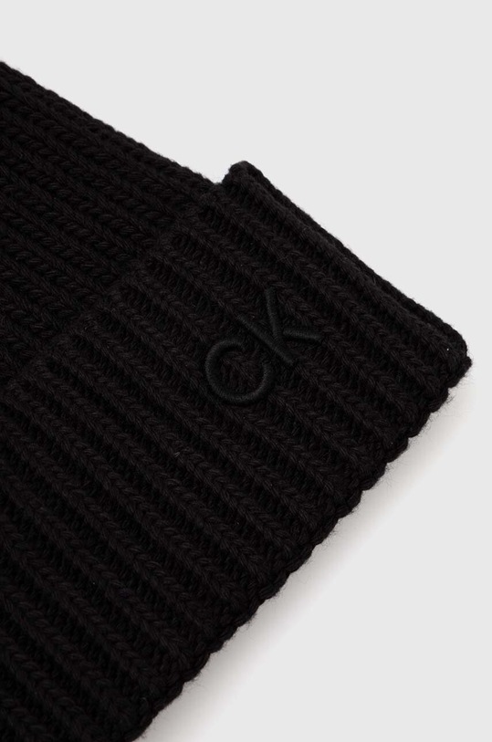 Accesorii Calvin Klein caciula din amestec de lana K60K612033 negru