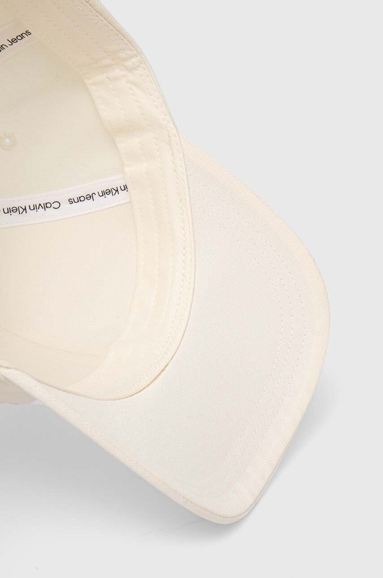 Calvin Klein Jeans czapka z daszkiem beżowy K60K612324