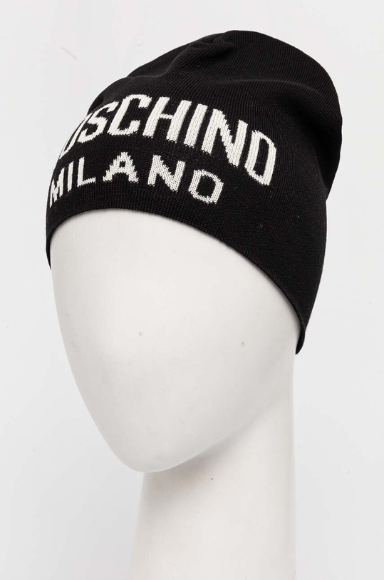 Akcesoria Moschino czapka wełniana M5802.60016 czarny