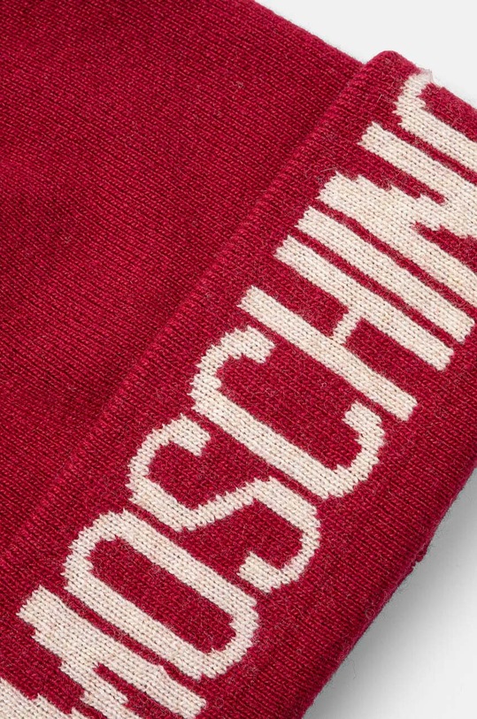 Dodaci Kapa s dodatkom vune Moschino M5672.60102 crvena