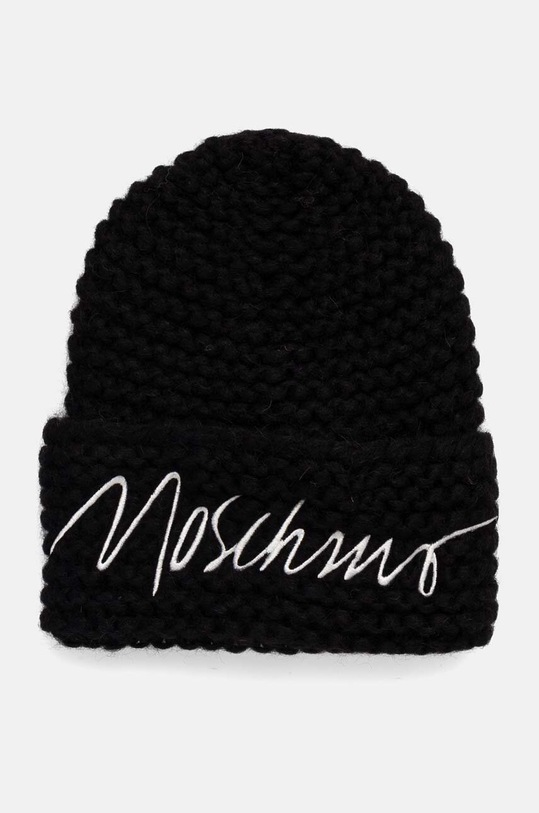 Moschino berretto in lana lana nero M3170.65423