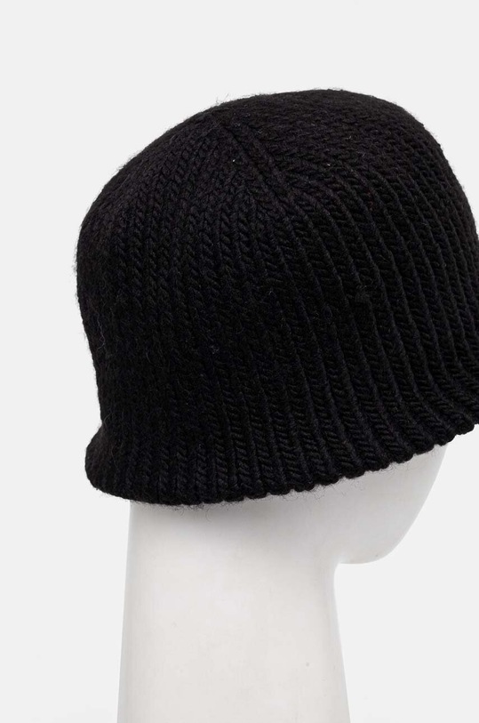 Moschino kapelusz z domieszką wełny M3146.65417 czarny AW24