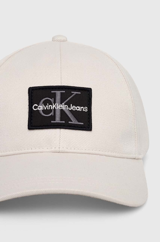 Kšiltovka Calvin Klein Jeans K50K512149 béžová AW24