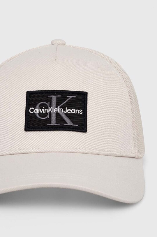 Kšiltovka Calvin Klein Jeans K50K512150 béžová AW24