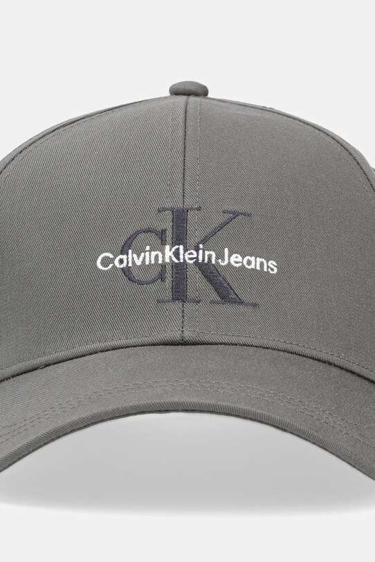 Хлопковая кепка Calvin Klein Jeans K50K512180 зелёный AW24