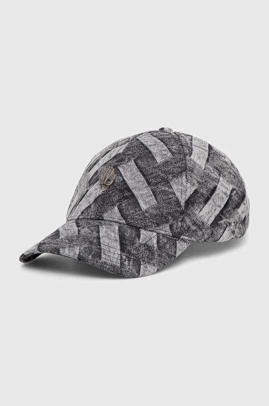 Traper kapa sa šiltom Kurt Geiger London KENSINGTON CAP pamuk crna 2094302669