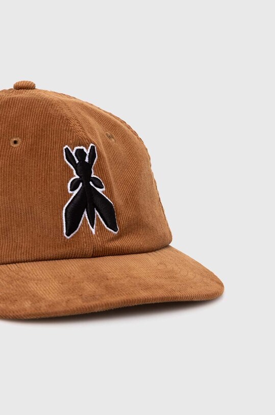 Manšestrová kšiltovka Patrizia Pepe 8F1651.A476 béžová AW24