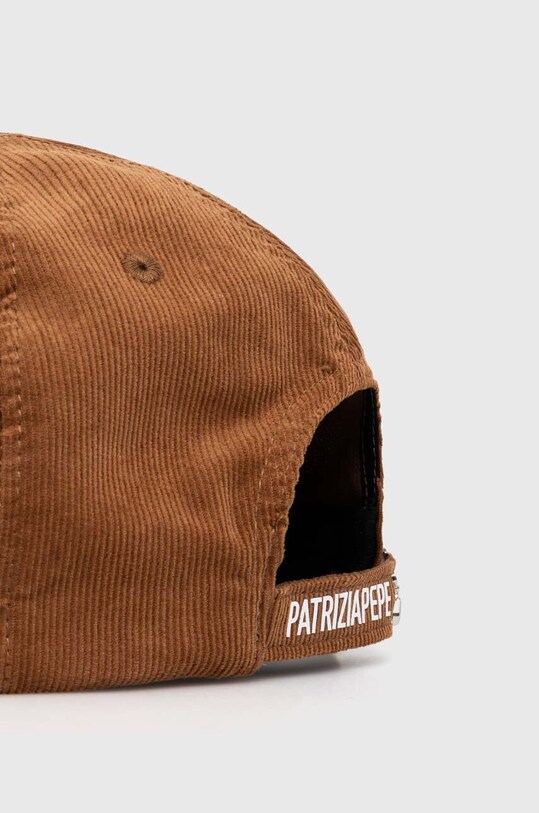 Doplňky Manšestrová kšiltovka Patrizia Pepe 8F1651.A476 béžová