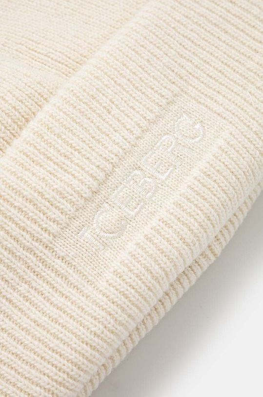 Iceberg czapka wełniana 3043.7079 beżowy AW24