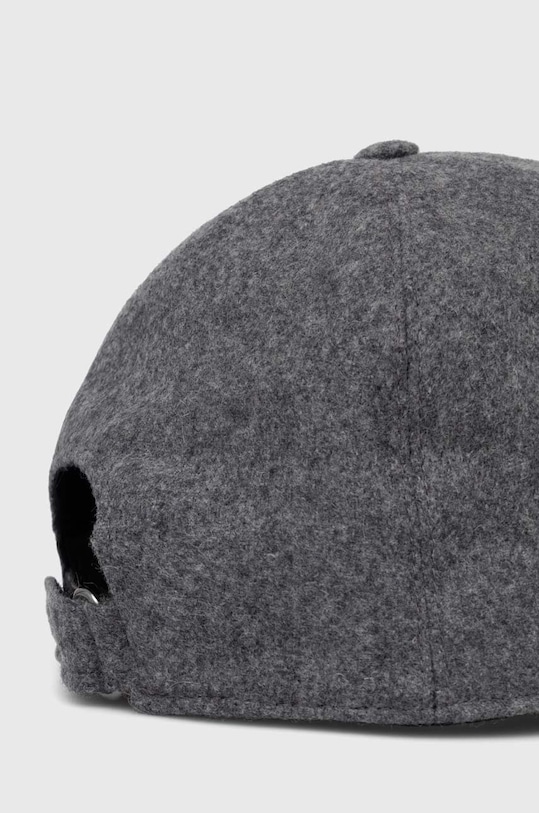 Akcesoria Iceberg czapka z daszkiem wełniana 7103.6948 szary
