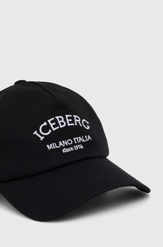 Iceberg czapka z daszkiem 7104.6950 czarny AW24