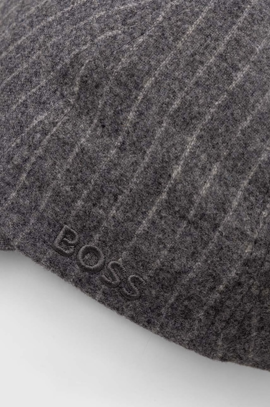 BOSS șapcă de lana 50519017 gri AW24