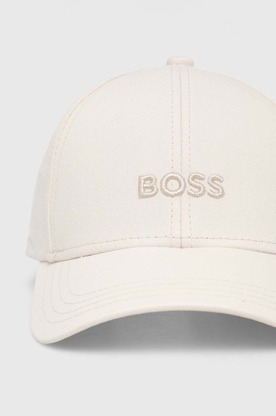 BOSS șapcă de baseball din bumbac 50519889 bej SS25