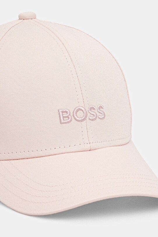 Bavlněná baseballová čepice BOSS 50519889 růžová SS25