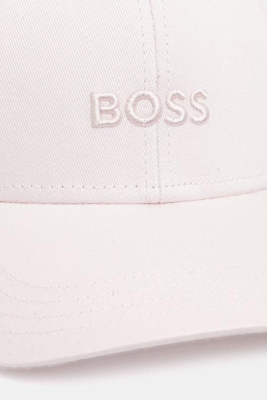BOSS Καπέλο με γείσο γυναικείο βαμβακερό Ari 50519889 ροζ AA00