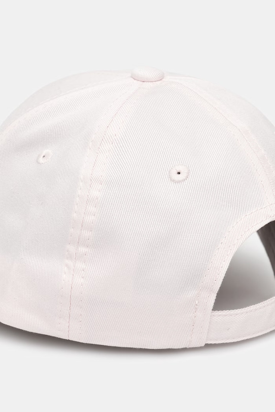 Αξεσουάρ BOSS Καπέλο με γείσο γυναικείο βαμβακερό Ari 50519889 ροζ