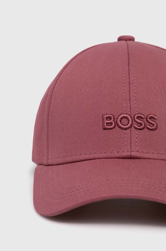 BOSS șapcă de baseball din bumbac 50519889 roz SS25
