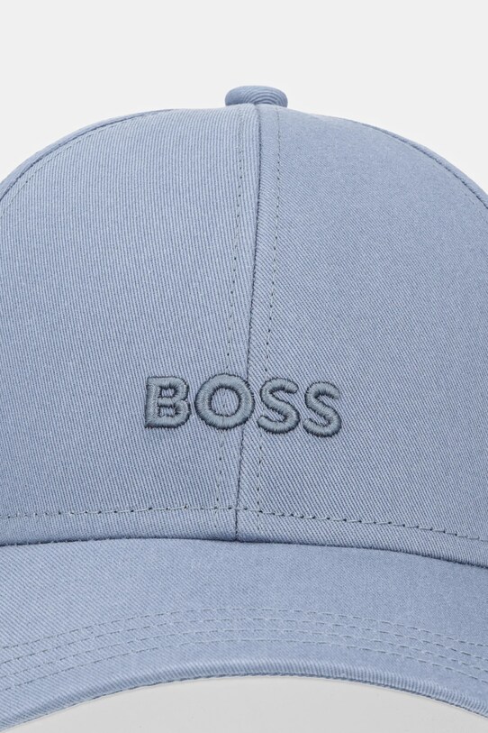 BOSS pamut baseball sapka 50519889 kék SS25