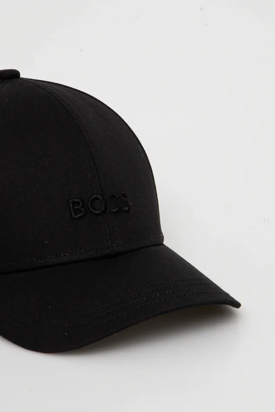 BOSS șapcă de baseball din bumbac 50519889 negru SS25