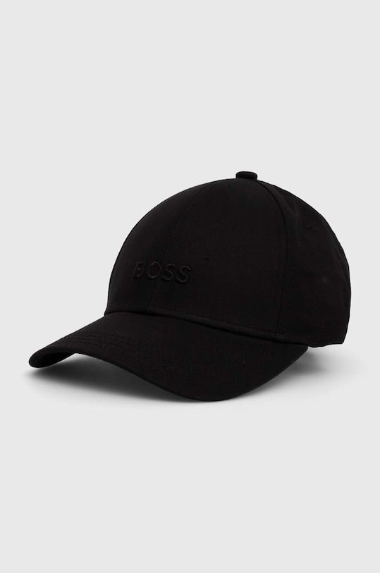 BOSS șapcă de baseball din bumbac bumbac negru 50519889
