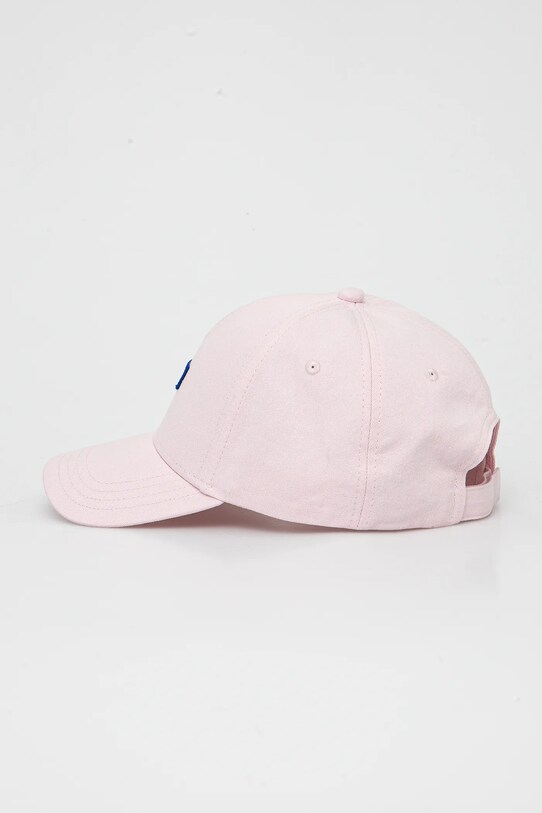 Αξεσουάρ Βαμβακερό καπέλο του μπέιζμπολ Hugo Blue 50522023 ροζ