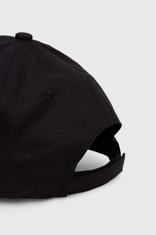 Akcesoria HUGO Blue czapka z daszkiem bawełniana Alyce 50522023 czarny
