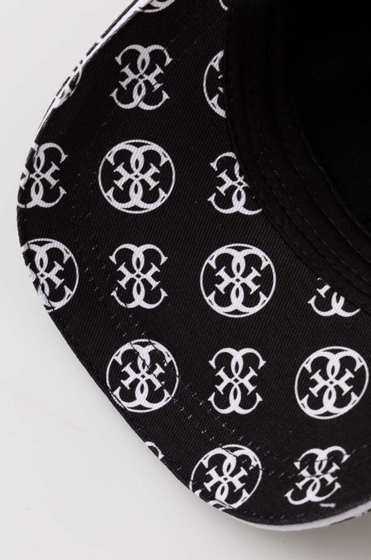 Bavlnená šiltovka Guess OLYMPE čierna V4YZ02.WFKN0