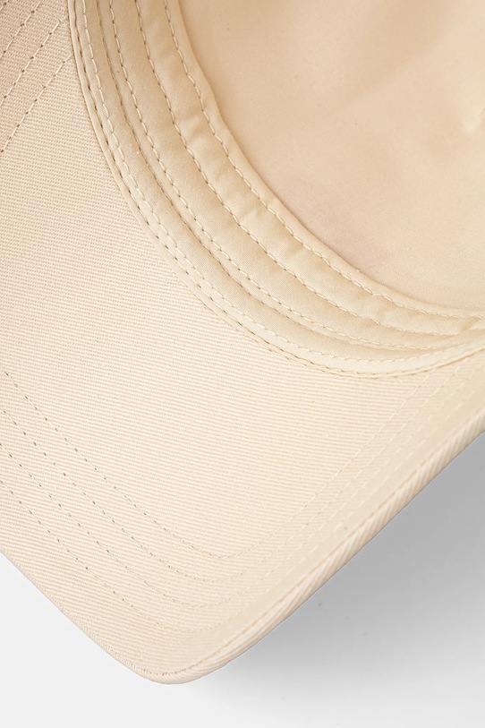 HUGO czapka z daszkiem bawełniana Cara beżowy 50519255