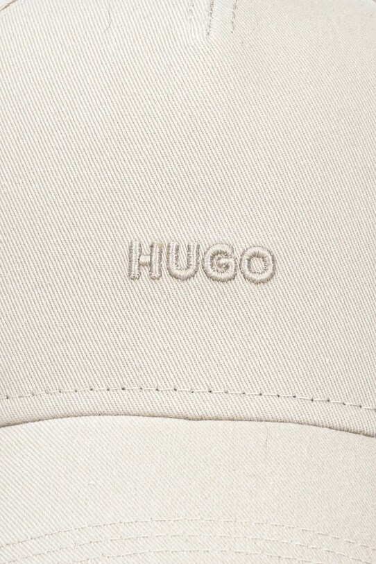 HUGO pamut baseball sapka 50519255 bézs SS25