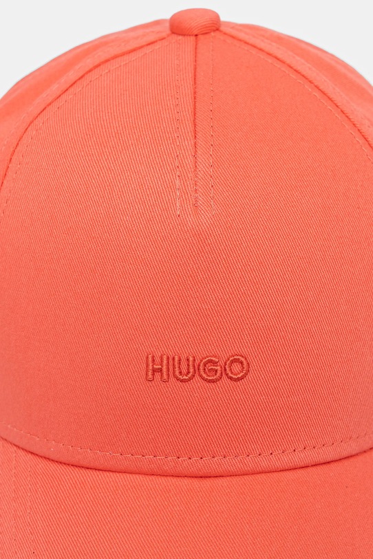 Βαμβακερό καπέλο του μπέιζμπολ HUGO πορτοκαλί 50519255